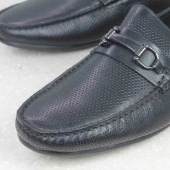 ATESBER By Inc5 TRIM DRIVING SHOES - BLACK MEN