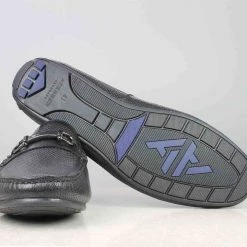 ATESBER By Inc5 TRIM DRIVING SHOES - BLACK MEN