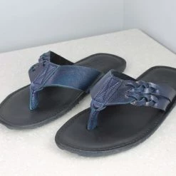 PRIVO By Inc5 TWISTED TWIN STRAP THONG-BLUE MEN