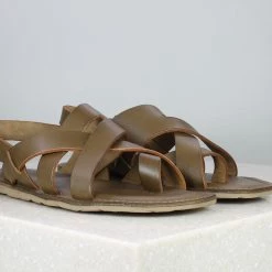 PRIVO By Inc5 STRAPI TRP LEATHER SANDAL-MEHNDI