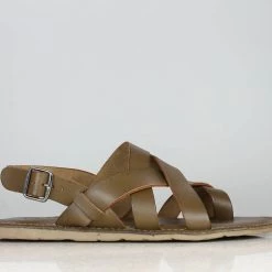 PRIVO By Inc5 STRAPI TRP LEATHER SANDAL-MEHNDI