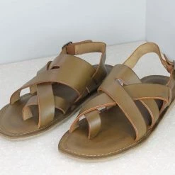 PRIVO By Inc5 STRAPI TRP LEATHER SANDAL-MEHNDI