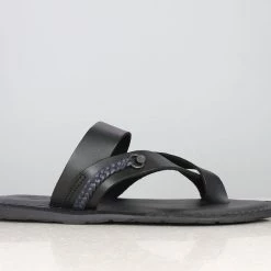 PRIVO By Inc5 INTERLACE DECO SLIPPER-BLACK