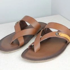 PRIVO By Inc5 INTERLACE DECO SLIPPER-BROWN