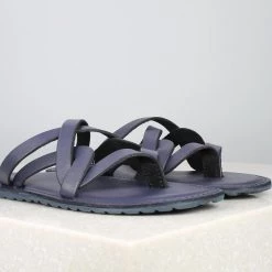 PRIVO By Inc5 BOOMERANG STRAP THONG-BLUE MEN