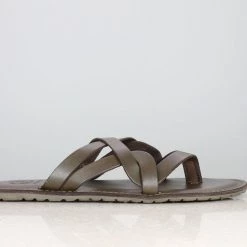 PRIVO By Inc5 BOOMERANG STRAP THONG-M.GREEN