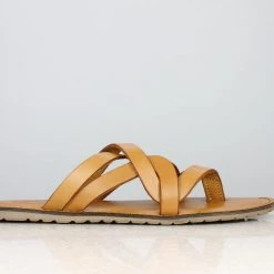 PRIVO By Inc5 BOOMERANG STRAP THONG-TAN