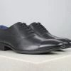 PRIVO By Inc5 MEN PRINTED OXFORD LACE-UP-BLACK 1 PRIVO By Inc5 MEN PRINTED OXFORD LACE-UP-BLACK