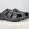 PRIVO By Inc5 MEN STICHED DOWN CLOSED TOE-BLACK