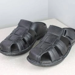 PRIVO By Inc5 MEN STICHED DOWN CLOSED TOE-BLACK