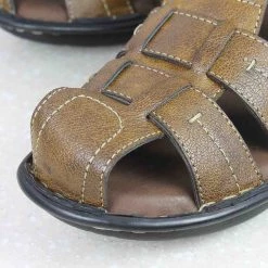 PRIVO By Inc5 STICHED DOWN CLOSED TOE-BROWN MEN