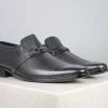PRIVO By Inc5 MEN DOUBLE COUNTER EMBOSSED SLIPON-BLACK