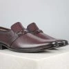 PRIVO By Inc5 MEN DOUBLE COUNTER EMBOSSED SLIPON-WINE