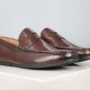 PRIVO By Inc5 SEMI GLOSS DRIVING SHOES-BROWN