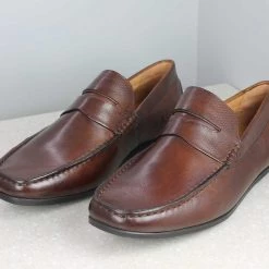 PRIVO By Inc5 SEMI GLOSS DRIVING SHOES-BROWN