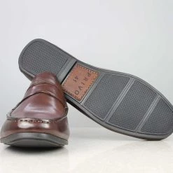 PRIVO By Inc5 SEMI GLOSS DRIVING SHOES-BROWN