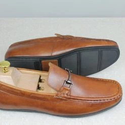 PRIVO By Inc5 MILLED MOCCASIN - BROWN