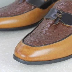 PRIVO By Inc5 FORMAL SLITED SLIPPON-BROWN