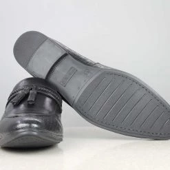 PRIVO By Inc5 INTERLACE EMBOSS TASSEL SLIPON-BLACK