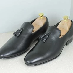 PRIVO By Inc5 BROOCH SLIPPON - BLACK