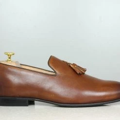 PRIVO By Inc5 BROOCH SLIPPON - TAN