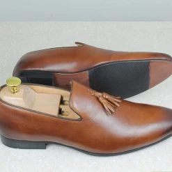 PRIVO By Inc5 BROOCH SLIPPON - TAN