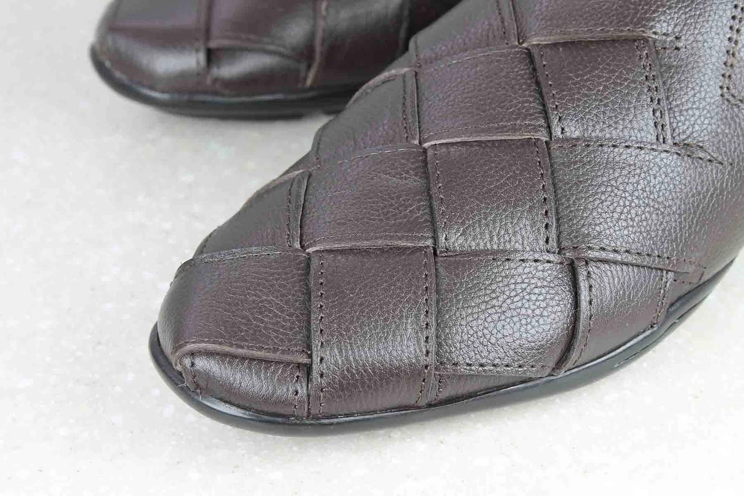 PRIVO By Inc5 WOVEN STRAP SANDAL - BROWN MEN 4 PRIVO By Inc5 WOVEN STRAP SANDAL - BROWN MEN