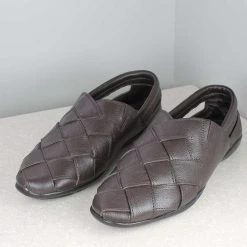 PRIVO By Inc5 WOVEN STRAP SANDAL - BROWN MEN 9 PRIVO By Inc5 WOVEN STRAP SANDAL - BROWN MEN