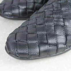 PRIVO By Inc5 WOVEN MILLED SANDAL - BLACK