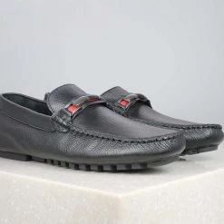 PRIVO By Inc5 MEN FLEXI DRIVING SHOES-BLACK