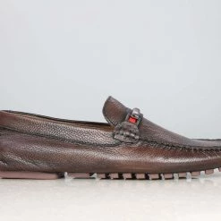 PRIVO By Inc5 FLEXI DRIVING SHOES-BROWN MEN