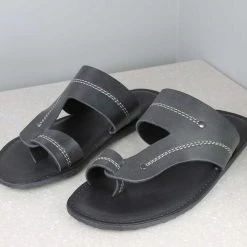 PRIVO By Inc5 SHOW STICH TOE POST - BLACK MEN