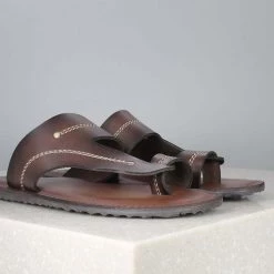 PRIVO By Inc5 MEN SHOW STICH TOE POST - BROWN