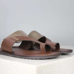 PRIVO By Inc5 CONTRA TOE SLIPPER - BROWN MEN