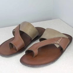 PRIVO By Inc5 CONTRA TOE SLIPPER - BROWN MEN 9 PRIVO By Inc5 CONTRA TOE SLIPPER - BROWN MEN
