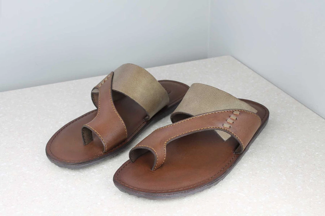 PRIVO By Inc5 CONTRA TOE SLIPPER - BROWN MEN 5 PRIVO By Inc5 CONTRA TOE SLIPPER - BROWN MEN