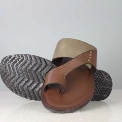 PRIVO By Inc5 CONTRA TOE SLIPPER - BROWN MEN 11 PRIVO By Inc5 CONTRA TOE SLIPPER - BROWN MEN