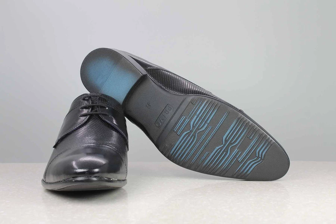 PRIVO By Inc5 PRINTED DERBY - BLACK MEN 7 PRIVO By Inc5 PRINTED DERBY - BLACK MEN