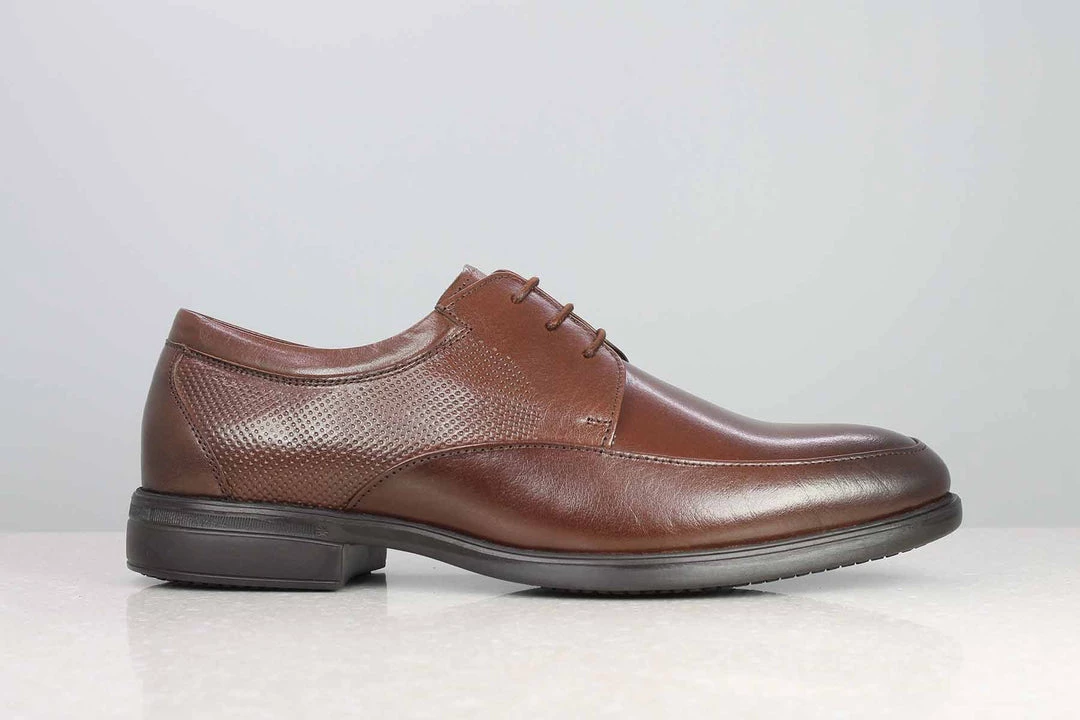 PRIVO By Inc5 MONO STICH DERBY - BROWN MEN 4 PRIVO By Inc5 MONO STICH DERBY - BROWN MEN