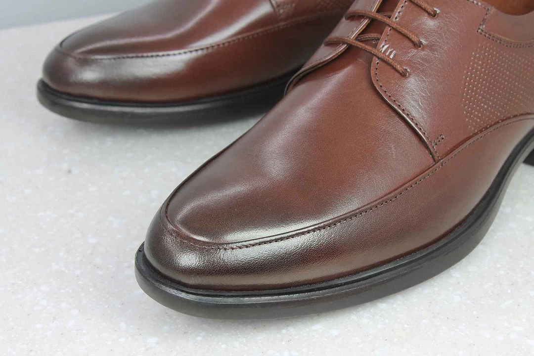 PRIVO By Inc5 MONO STICH DERBY - BROWN MEN 6 PRIVO By Inc5 MONO STICH DERBY - BROWN MEN