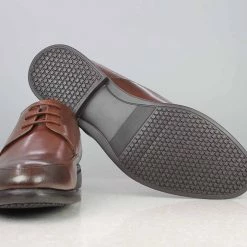 PRIVO By Inc5 MONO STICH DERBY - BROWN MEN 11 PRIVO By Inc5 MONO STICH DERBY - BROWN MEN