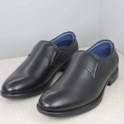 PRIVO By Inc5 MEN BROOCH FORMAL SLIPPON - BLACK