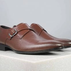 PRIVO By Inc5 MEN EMBOSS MONK - BROWN