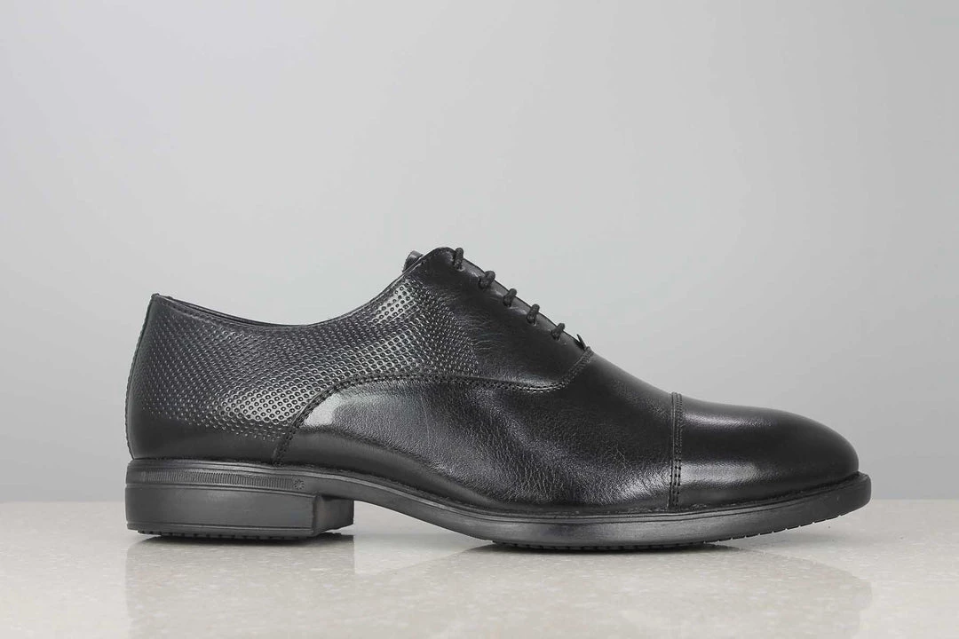 PRIVO By Inc5 MEN OFFICE OXFORD LACE UP-BLACK 4 PRIVO By Inc5 MEN OFFICE OXFORD LACE UP-BLACK