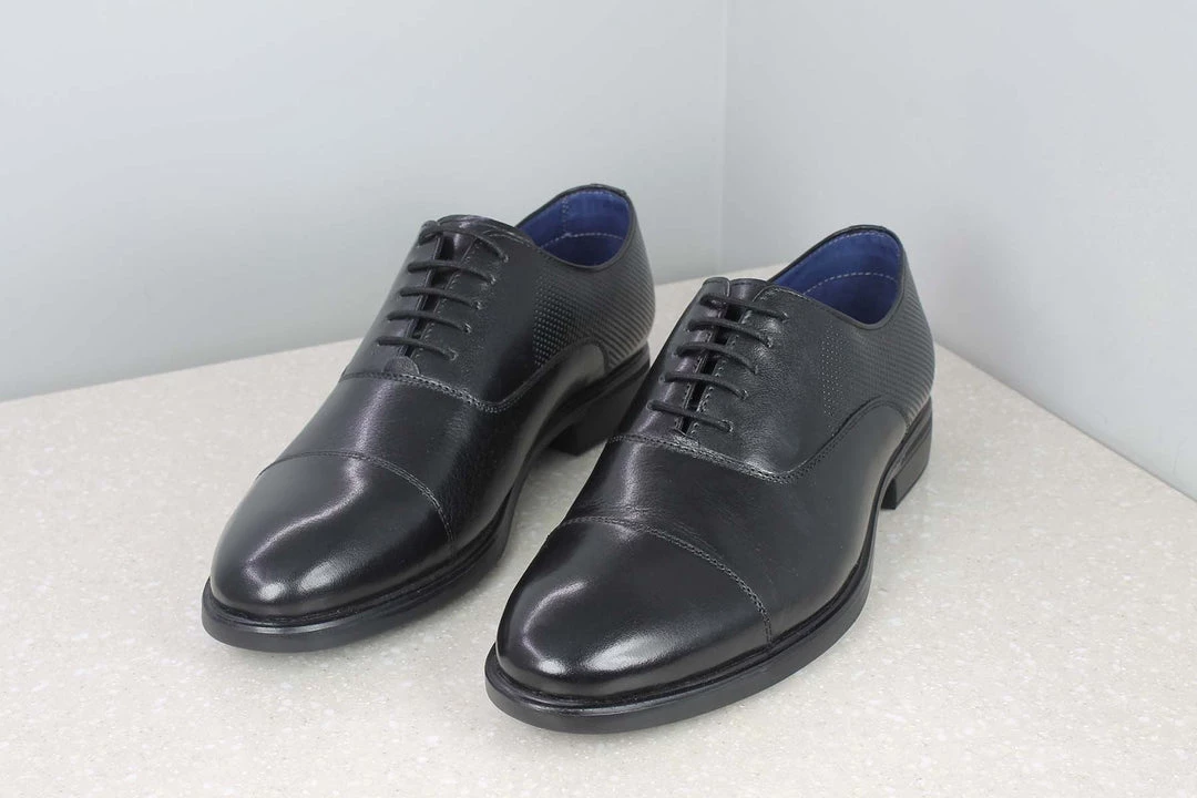 PRIVO By Inc5 MEN OFFICE OXFORD LACE UP-BLACK 5 PRIVO By Inc5 MEN OFFICE OXFORD LACE UP-BLACK