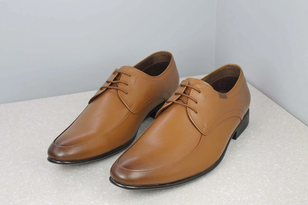 PRIVO By Inc5 FORMAL DERBY - TAN 5 PRIVO By Inc5 FORMAL DERBY - TAN