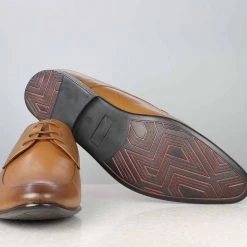 PRIVO By Inc5 FORMAL DERBY - TAN 11 PRIVO By Inc5 FORMAL DERBY - TAN