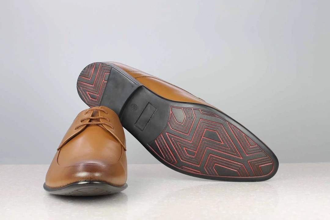 PRIVO By Inc5 FORMAL DERBY - TAN 7 PRIVO By Inc5 FORMAL DERBY - TAN