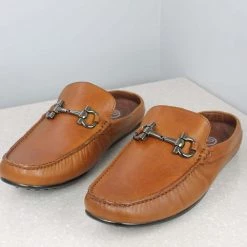 PRIVO By Inc5 TRIM CLOSED TOE-TAN MEN