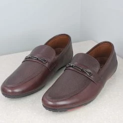 PRIVO By Inc5 EMBOSS VAMP SLIPPON-BORDO MEN